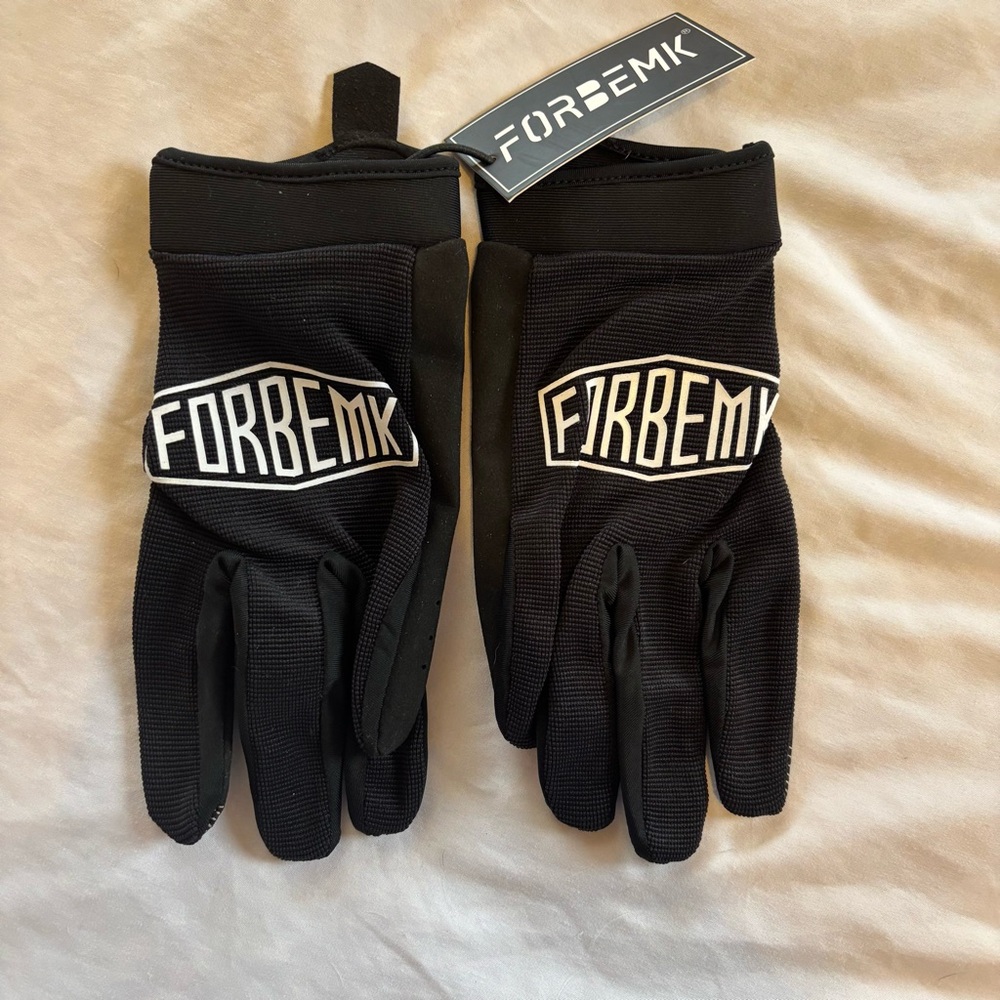 Forbemk Men's Cycling Mountain Biking Outside Sports Gloves Black